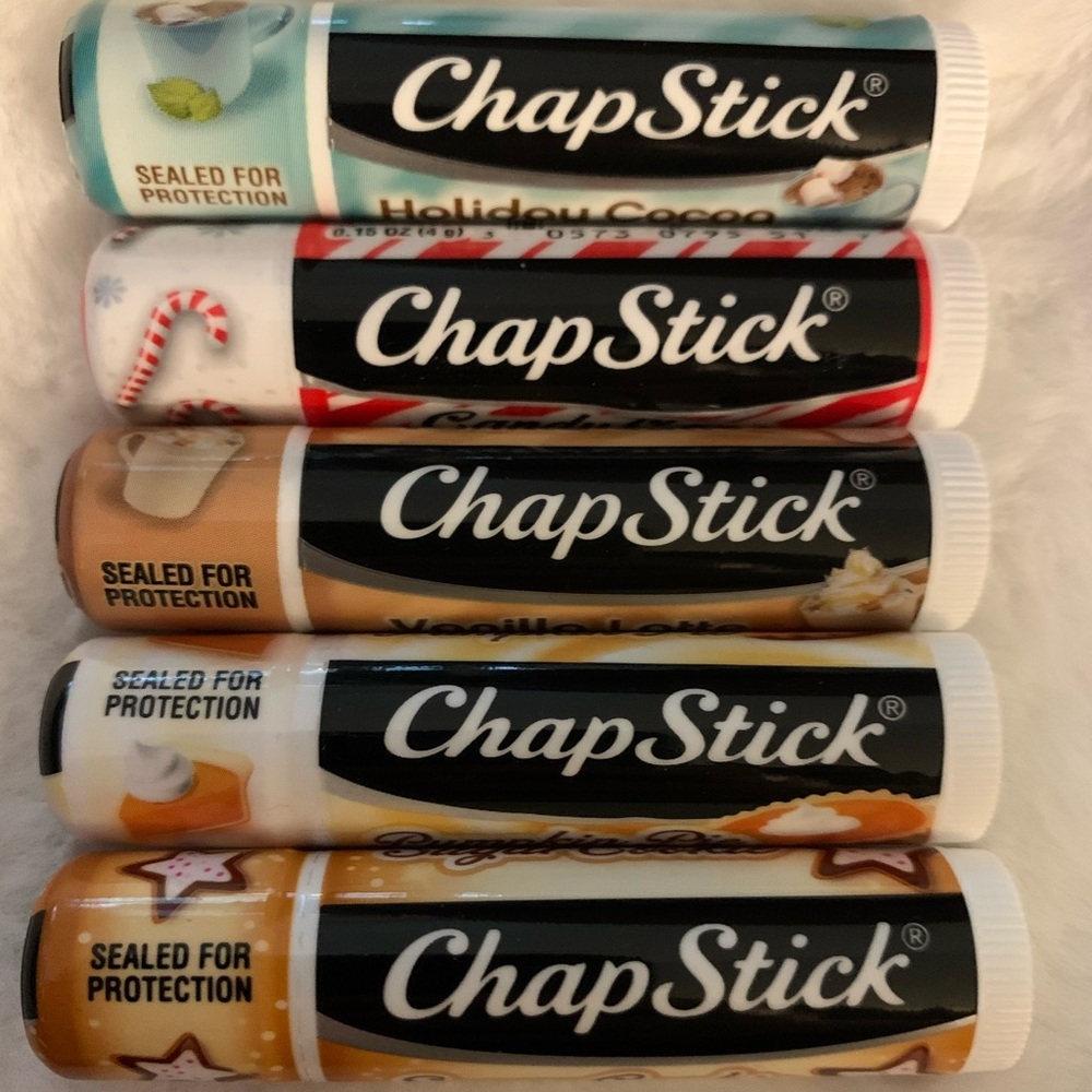 Assorted Holiday Chapstick Flavors
